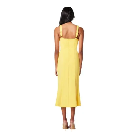 NWT Elliatt Artists Midi Dress in Sunny Yellow - Picture 5 of 12